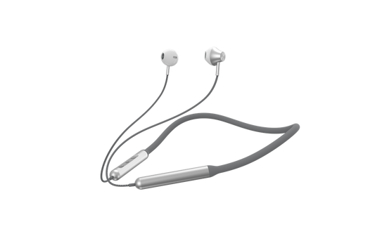 Devia bluetooth silicone neckband headset - Grey