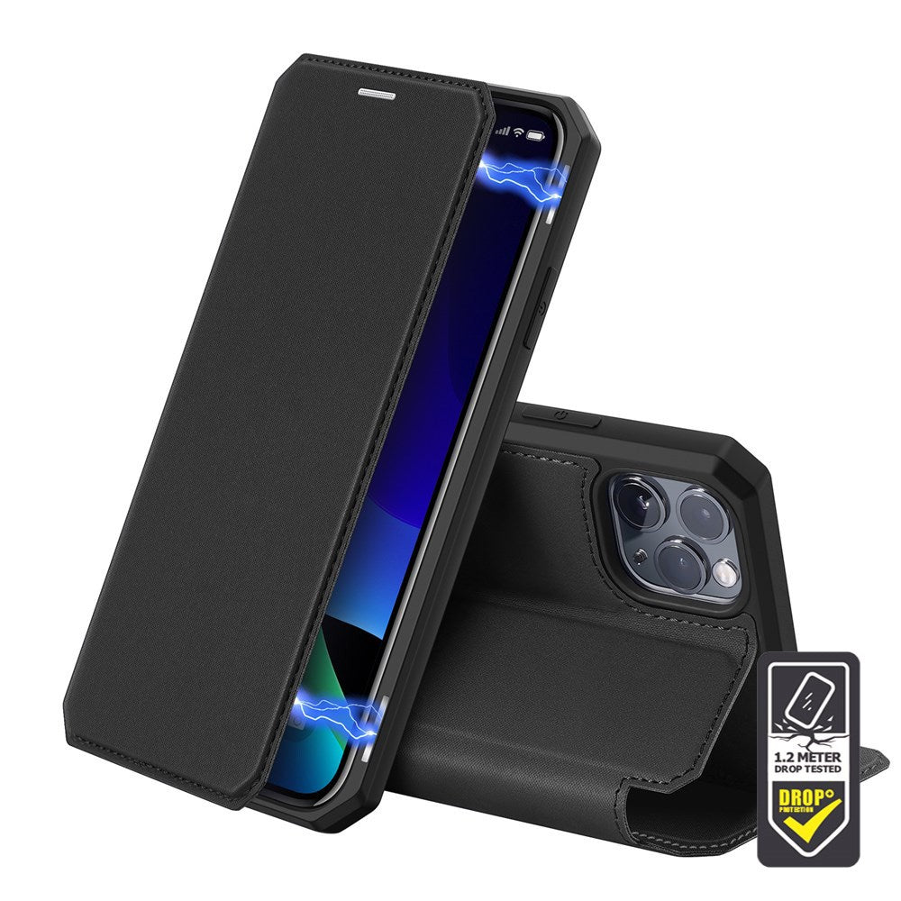 Dux Ducis - Skin X Wallet Case For Apple iPhone 12, 12 Pro - Various Colours