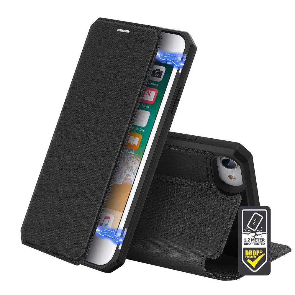 Dux Ducis - Skin X Wallet Case For Apple iPhone 6, 6S - Black