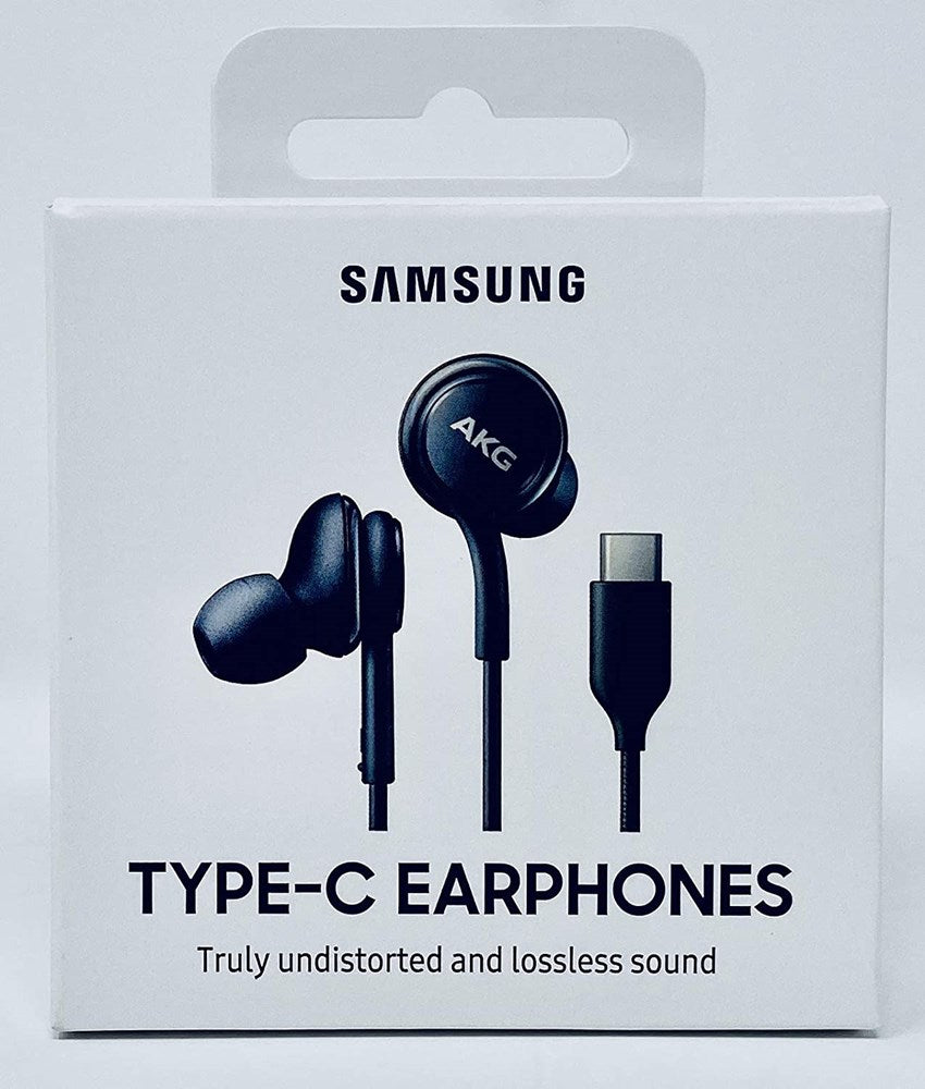 Samsung - Type C AKG Wired Earphones - Black
