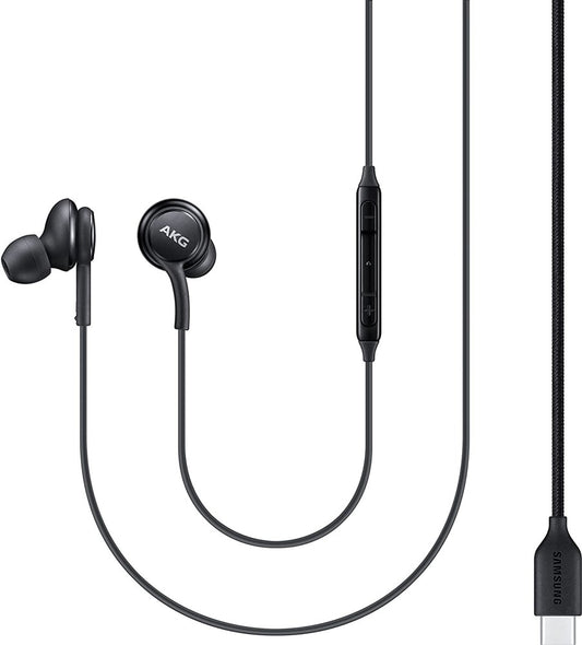 Samsung - Type C AKG Wired Earphones - Black