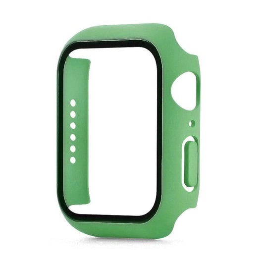 Apple Watch series 4, 5, 6 & SE 40mm Watch tempered glass 360 protector case