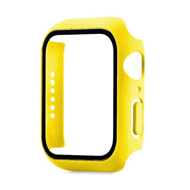 Apple Watch series 7 45mm Watch tempered glass 360 protector case