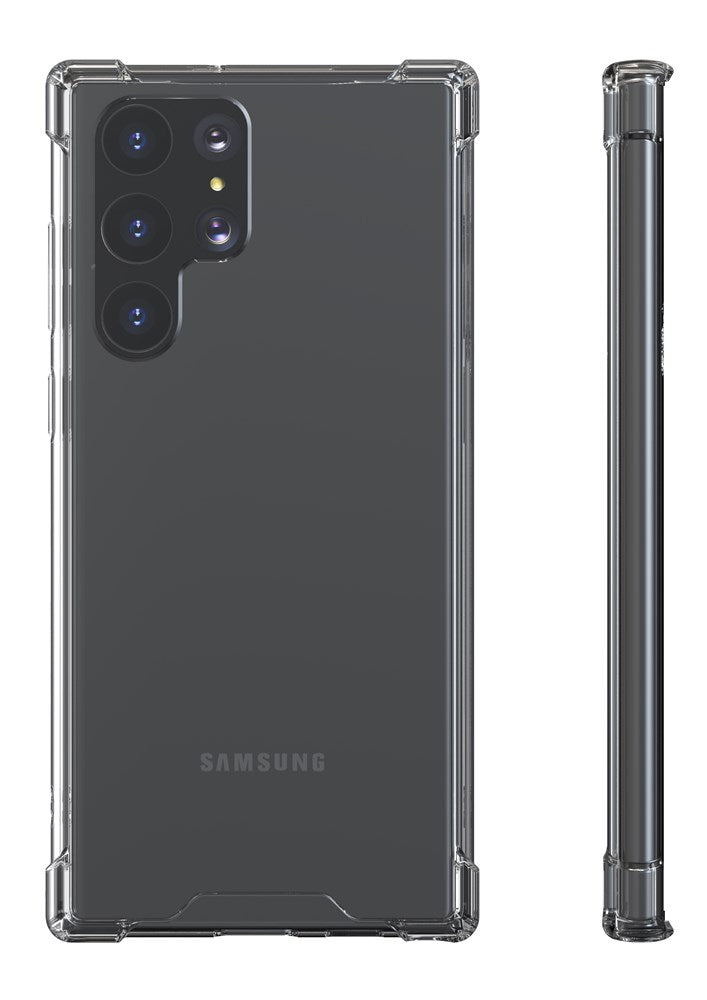 King Kong - Anti Burst Shockproof Case For Samsung S22 Ultra - Clear –  Pratts Pods Ltd