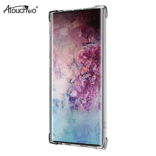 King Kong - Anti Burst Shockproof Case For Samsung Note 10 - Clear