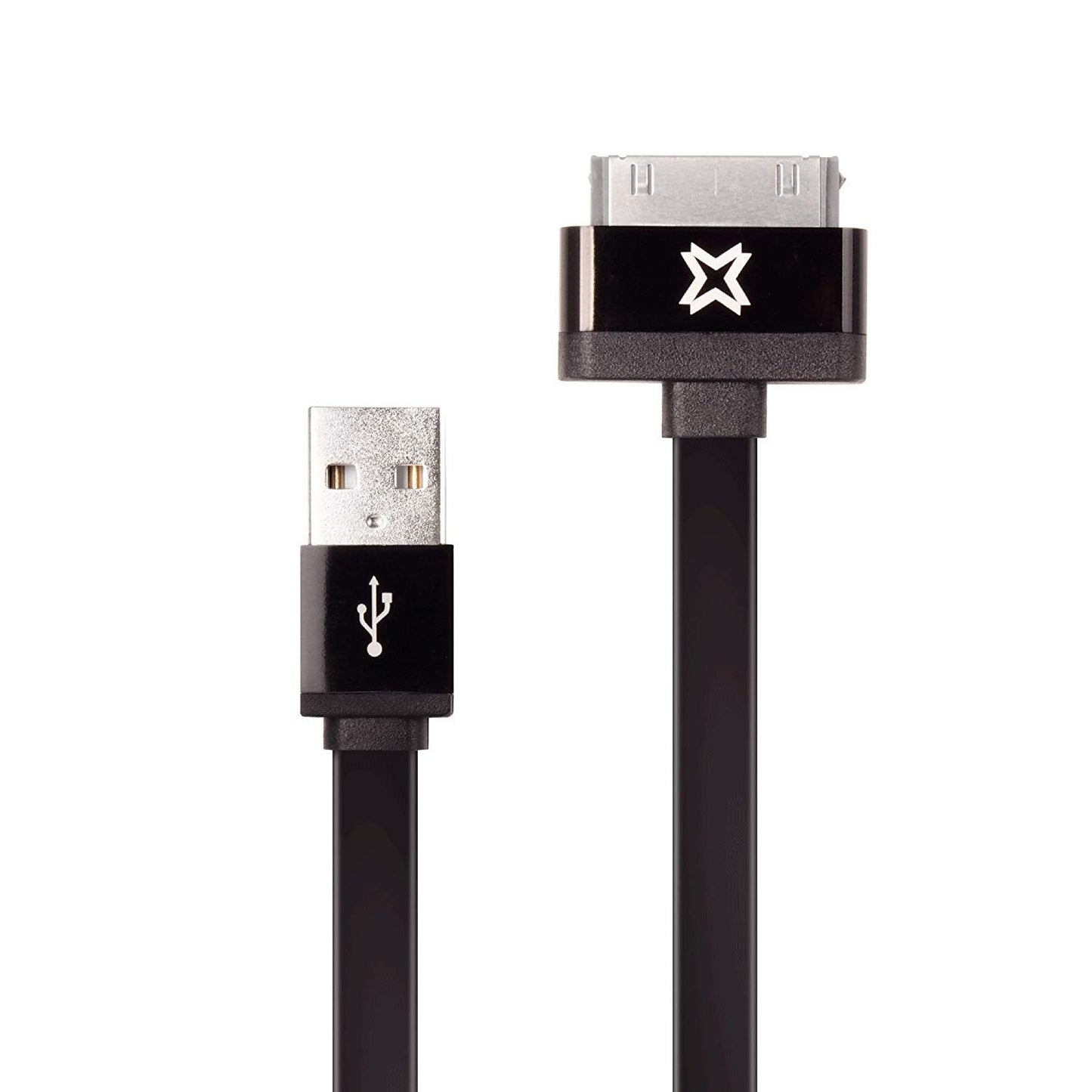 Klevatek - 1.5m (2.4A) USB to MFI 30 Pin Cables for iPhone 4/4S & iPad 2/3/4 - Black