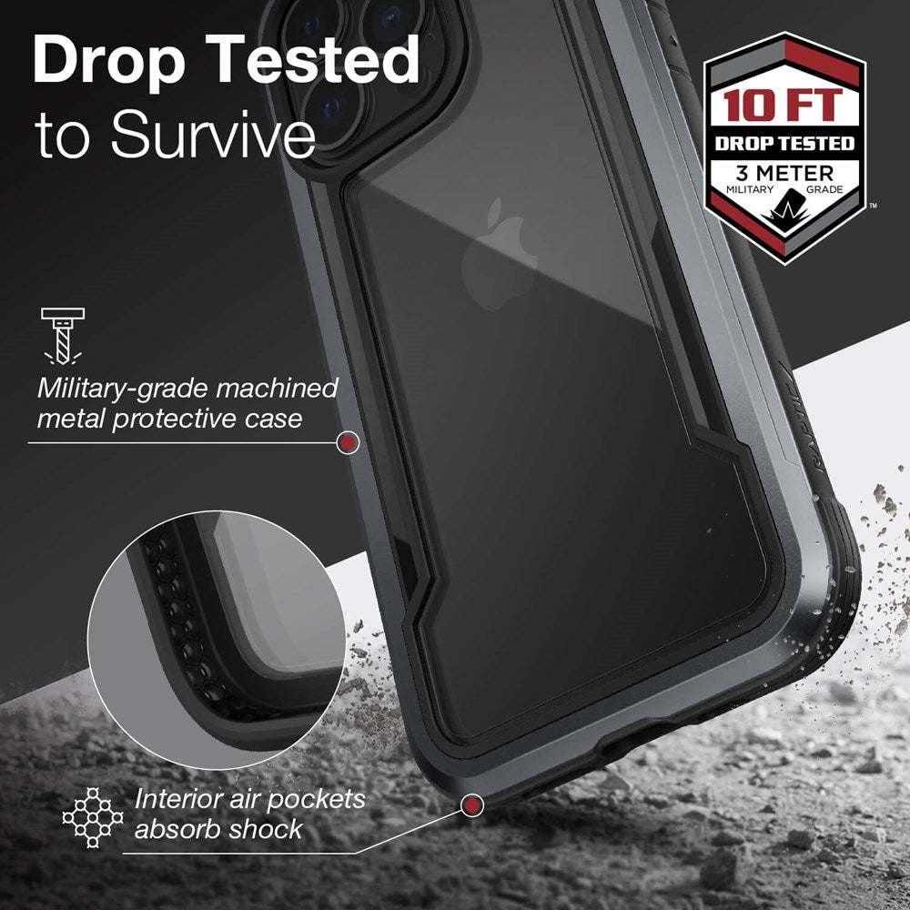 Raptic - Shield Pro - 3m drop tested military grade Case for iPhone 13 Pro Max - Various Colours