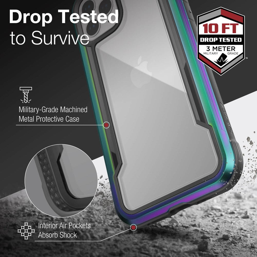Raptic - Shield - 3m drop tested military grade Case for iPhone 12, 12 Pro - Various Colours