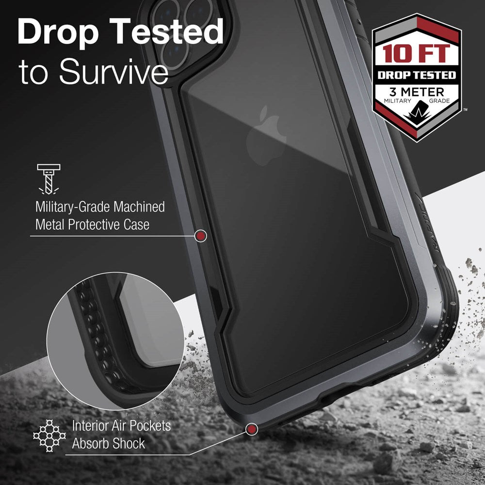 Raptic - Shield - 3m drop tested military grade Case for iPhone 12, 12 Pro - Various Colours
