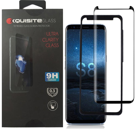 Xquisite 3D Tempered Glass - Samsung Galaxy S8 (Mounting Frame Included)