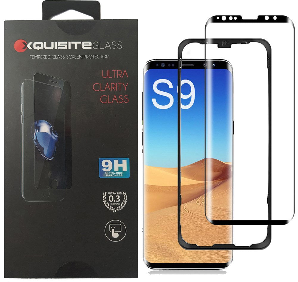 Xquisite 3D Tempered Glass - Samsung Galaxy S9 (Mounting Frame Included)