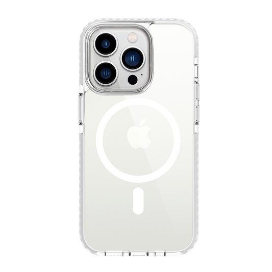 Prodigee - Magneteek for iPhone 14 Pro - White Magsafe Case