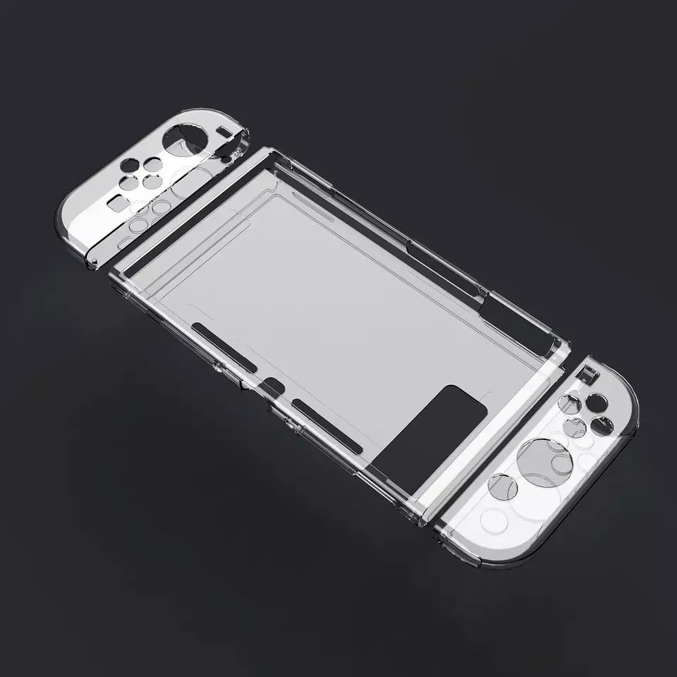 Transparent TPU Clear Soft Case Protective Shell Cover for Nintendo Switch NS Console & JoyCon Crystal Clear Back Protector Accessories