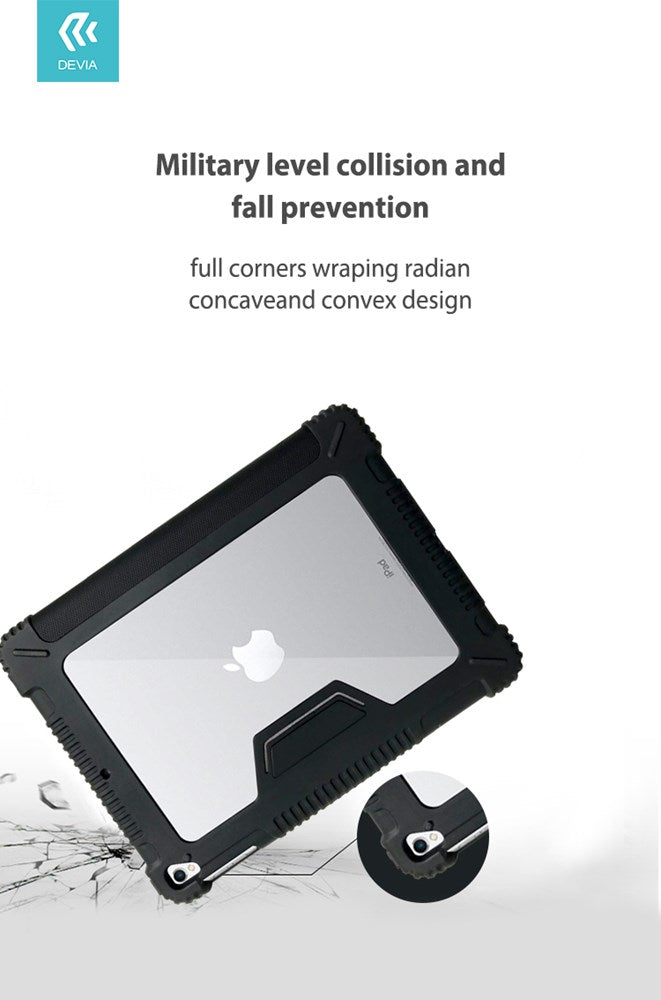 Devia - Shockproof Folio for iPad Pro 11"  - Black