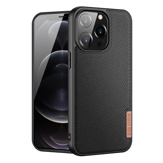 Dux Ducis - Fino Woven for iPhone 14 Pro - Black