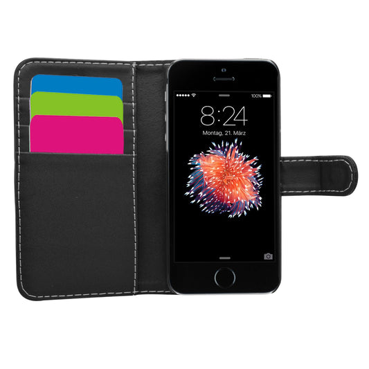 Xquisite Case - Wallet for iPhone 5/5S/SE - Black