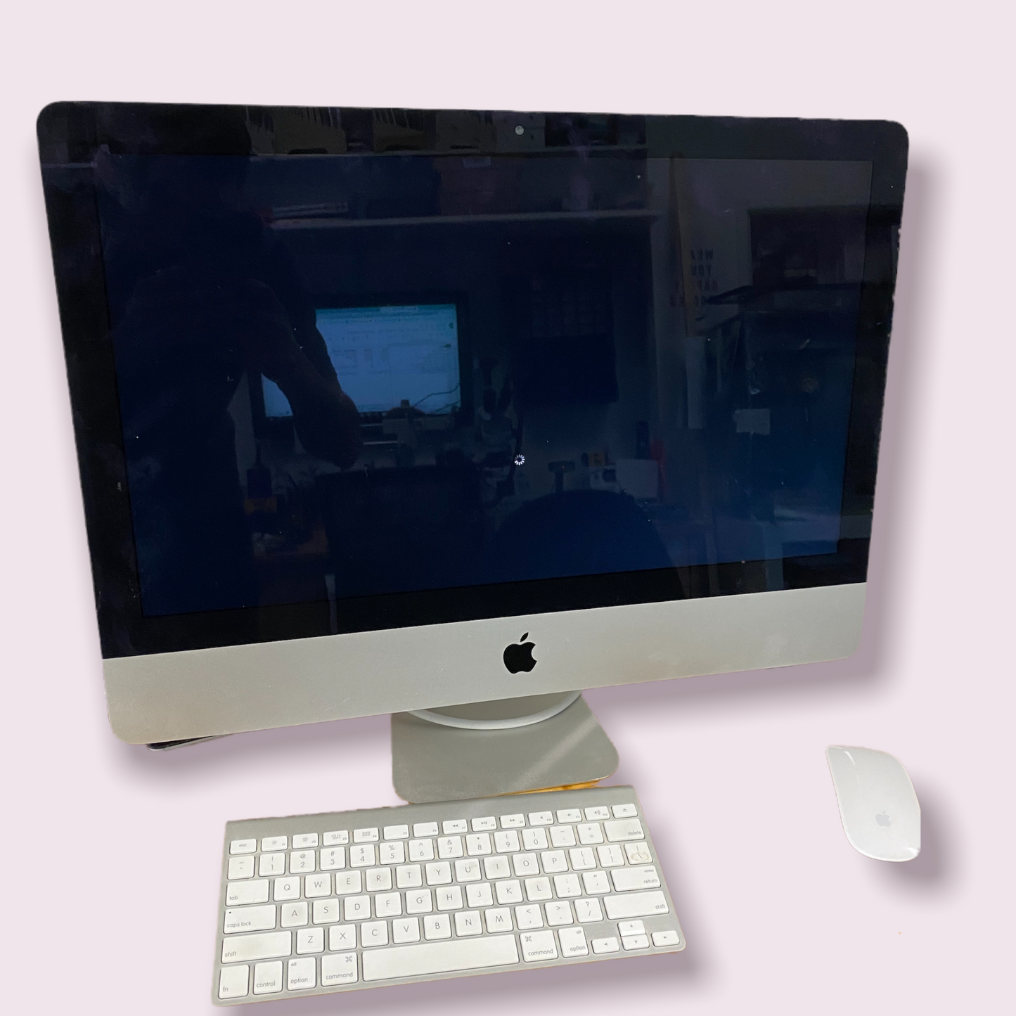 Apple iMac 21.5 2013 i5 @ 2.7GHz 1TB HDD 8GB RAM Intel Iris 1636MB Mojave With Keyboard and Mouse