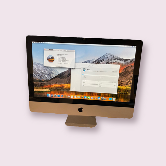Apple iMac 21.5 2011 i5 @ 2.5GHz 500GB HDD 4GB RAM Radeon 6750 512MB High Sierra