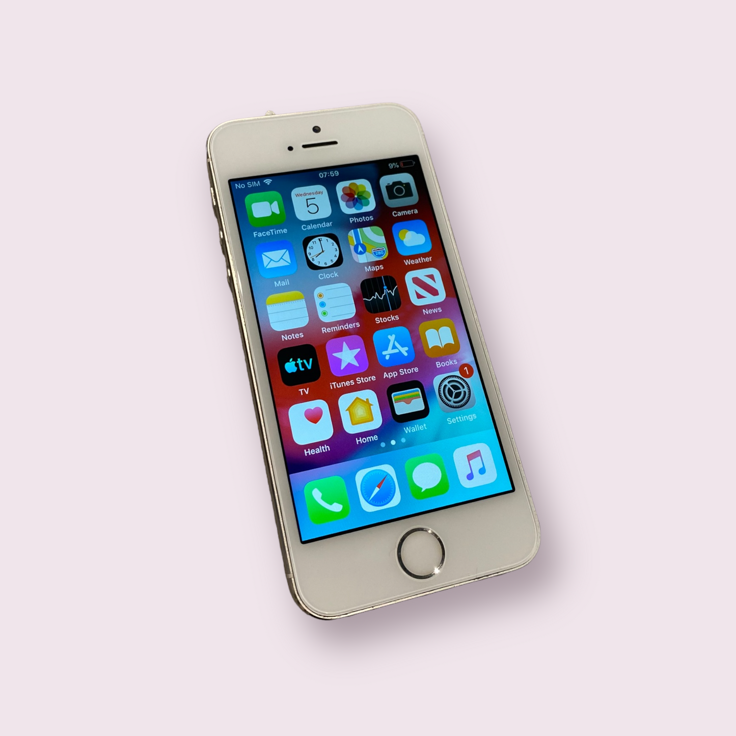 Apple iPhone 5S 16gb silver - Unlocked - Grade B