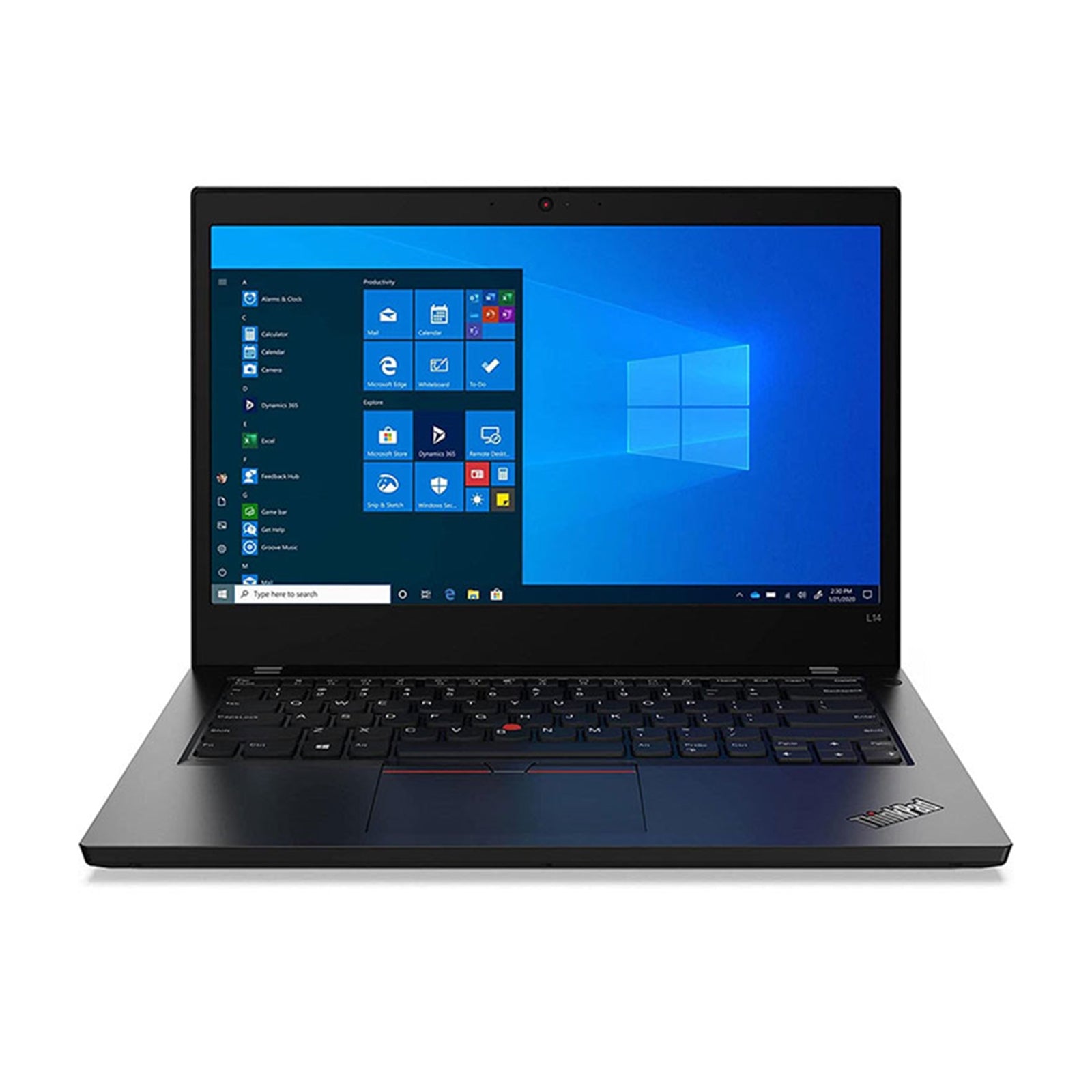 Lenovo ThinkPad L14 Laptop, 14 Inch Screen, AMD Ryzen 3 Pro 4450U 2.5GHz, 8GB RAM, 256GB SSD, AMD Radeon Graphics, Backlit Keyboard, Windows 11 Pro